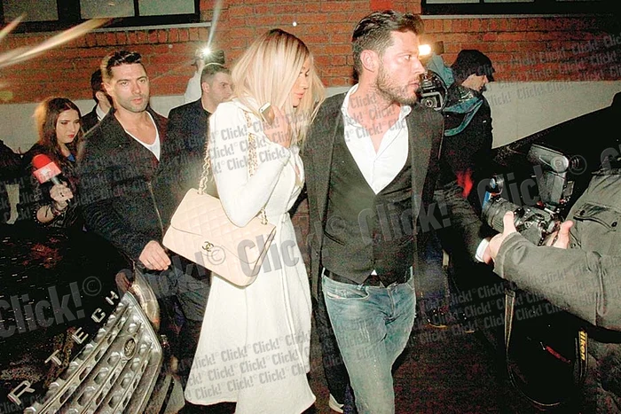 
    Deşi sunt în pragul  divorţului, Victor e la fel  de protector cu Bianca (Fotografii: Mihai Ionescu)  
