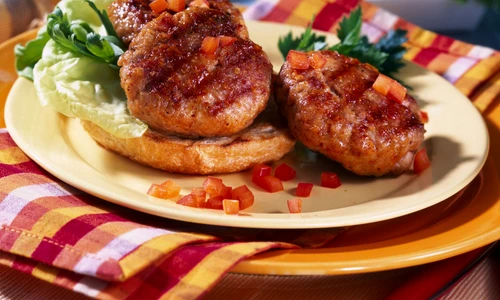 Burgers with Cheese and Bacon (step by step) jpeg