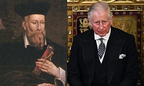 Regele Charles, Nostradamus  jpg