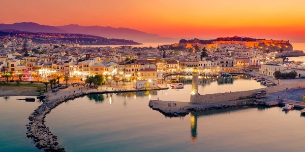 Fortăreața venețiană din Rethymno Creta în Grecia Foto Crete Travel jpg