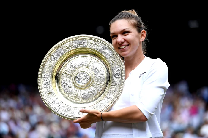 Simona Halep a câştigat finala Wimbledon 2019foto: Getty