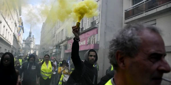 Protest veste galbene FOTO EPA-EFE
