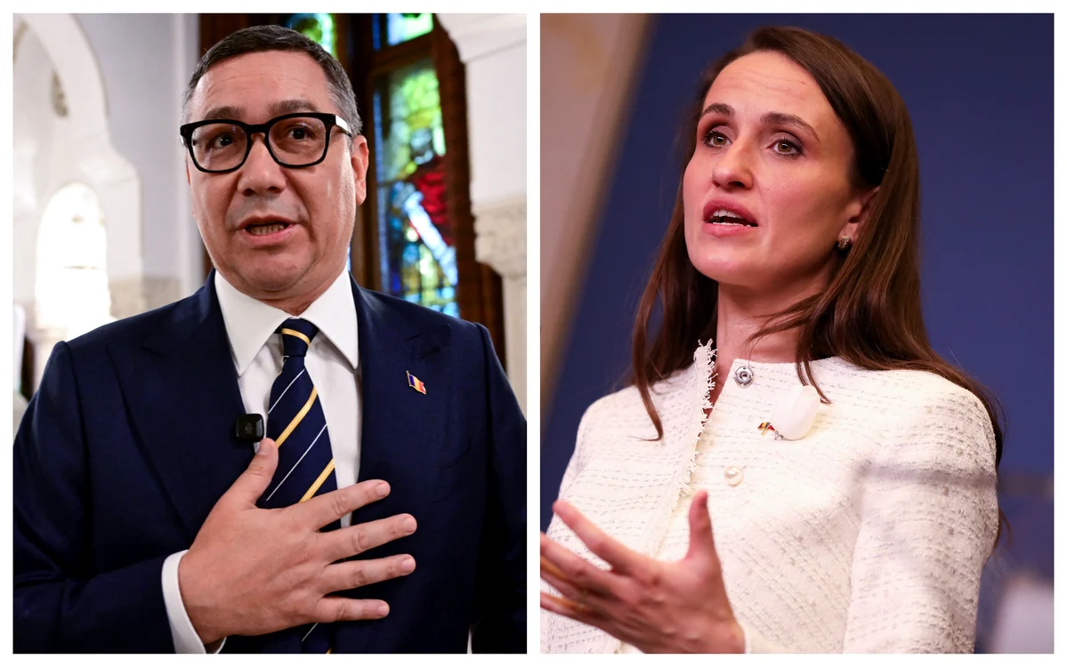 Victor Ponta o acuză pe ministrul Oana Țoiu. FOTO: Colaj Adevărul