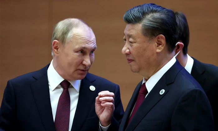 Xi Jinpin si Vladimir Putin FOTO EPA EFE