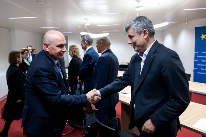 Premierul Bolojan se află în vizită la Bruxelles FOTO Guvernul României