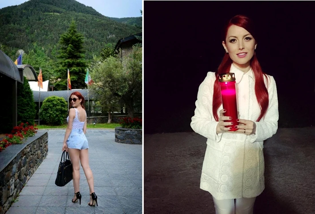 Elena Gheorghe (30 de ani) știe să fie decentă atunci când trebuie
