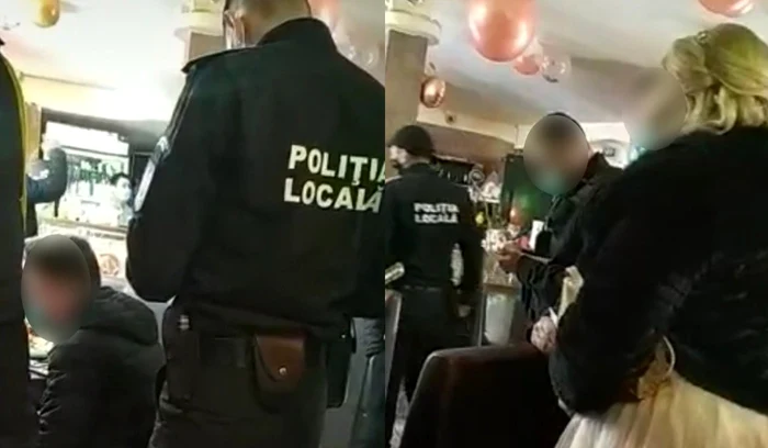 Petrecere întreruptă de poliţia locală foto: primăria Constanţa