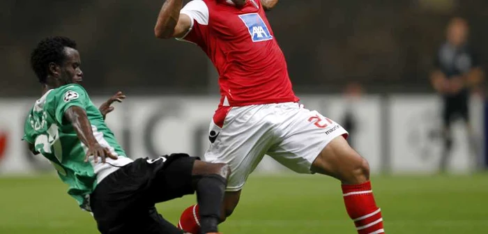 Braga - CFR Cluj 0-2 / Sougou * Foto: Reuters