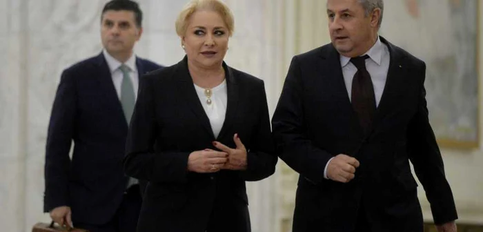 Viorica Dăncilă se bazează în continuare pe o majoritate parlamentară. FOTO Mediafax / Andreea Alexandru