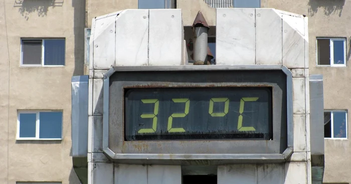 Temperaturile maxime vor depăşi frecvent valoarea de 30 de grade Celsius