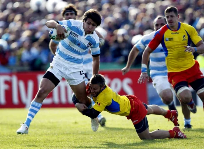 CUPA MONDIALĂ DE RUGBY: România - Argentina * Foto: Reuters