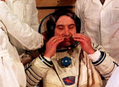Valeri Poliakov, în 1994 Foto AFP