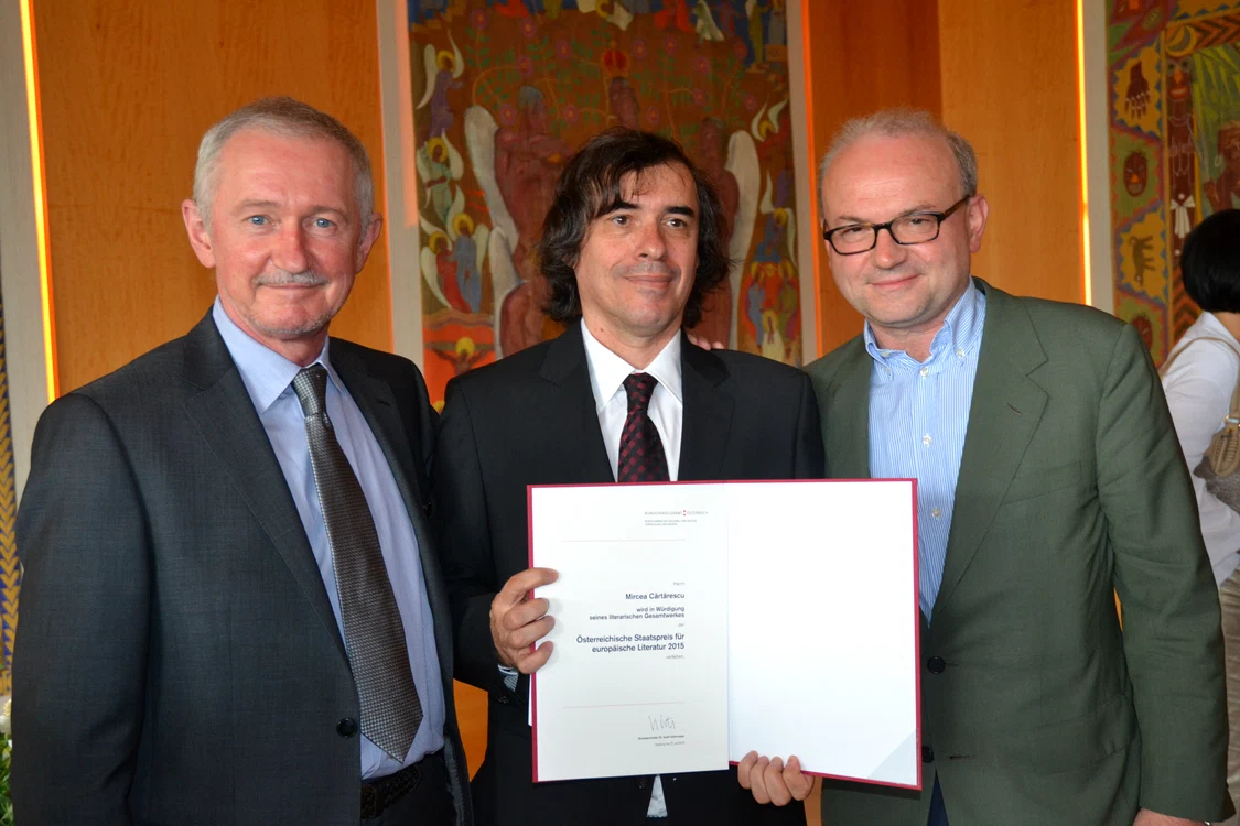 Un mare scriitor european – Laudatio în onoarea lui Mircea Cărtărescu jpeg