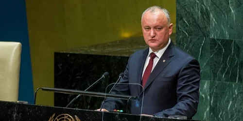 Igor Dodon la ONU