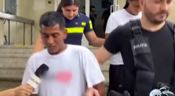 Criminalul din Vaslui și-a recunoscut fapta / foto: captura video Antena 3 CNN