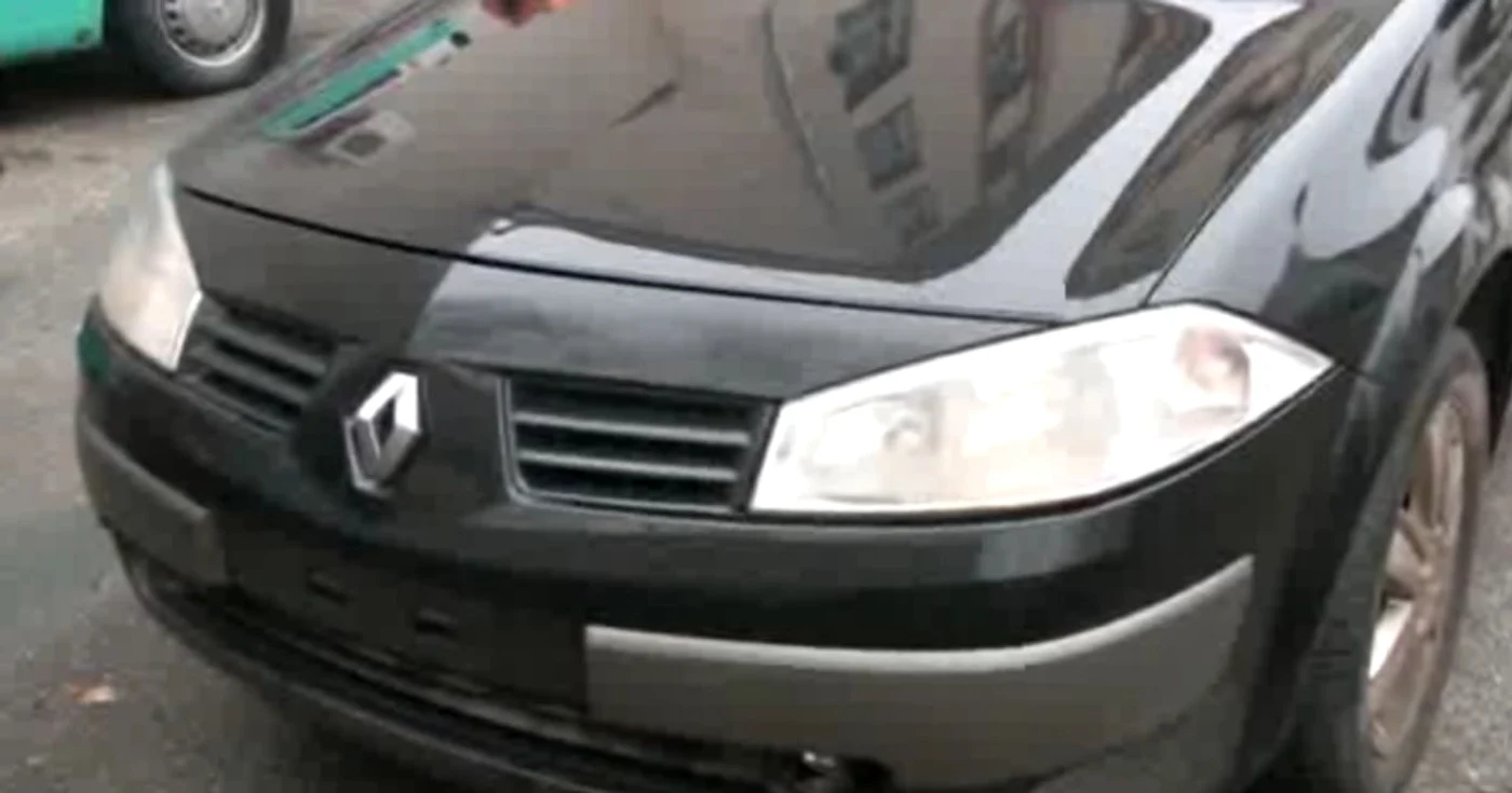 Renault-ul furat a fost dus în Bălți, pentru a fi vândut piesă cu piesă