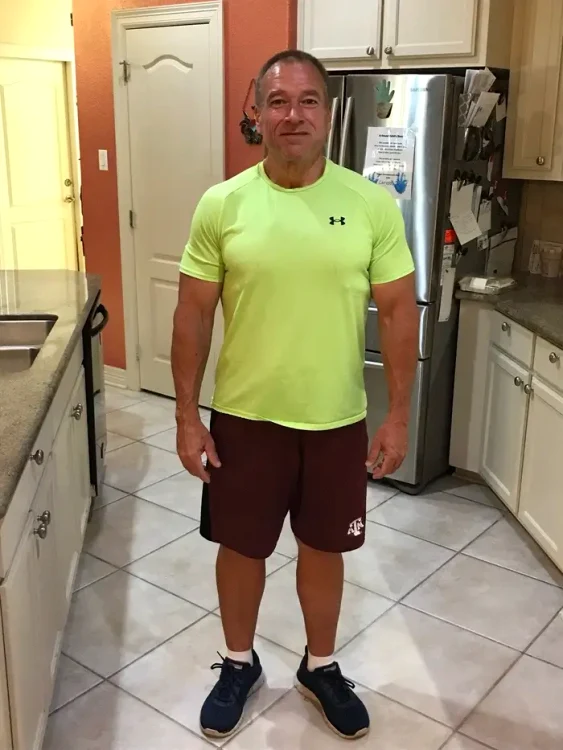 Ken Jones a dat jost 70 de kilograme de când s-a pensionat