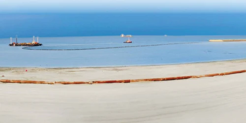 Litoralul Mării Negre are plaje noi - Constanţa Foto Apele Române