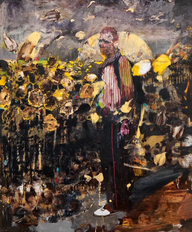 Adrian Ghenie, În drum spre Tarascon 3, 2013 © Courtesy Ghenie Studio