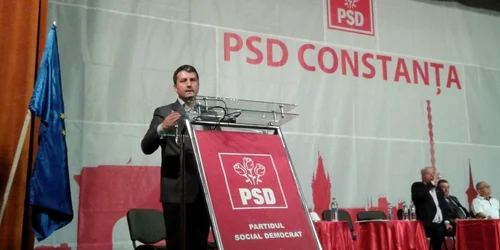 Decebal Făgădău - primarul Constanţa şi preşedinte Organizaţia municipală PSD Constanţa Foto Sînziana Ionescu