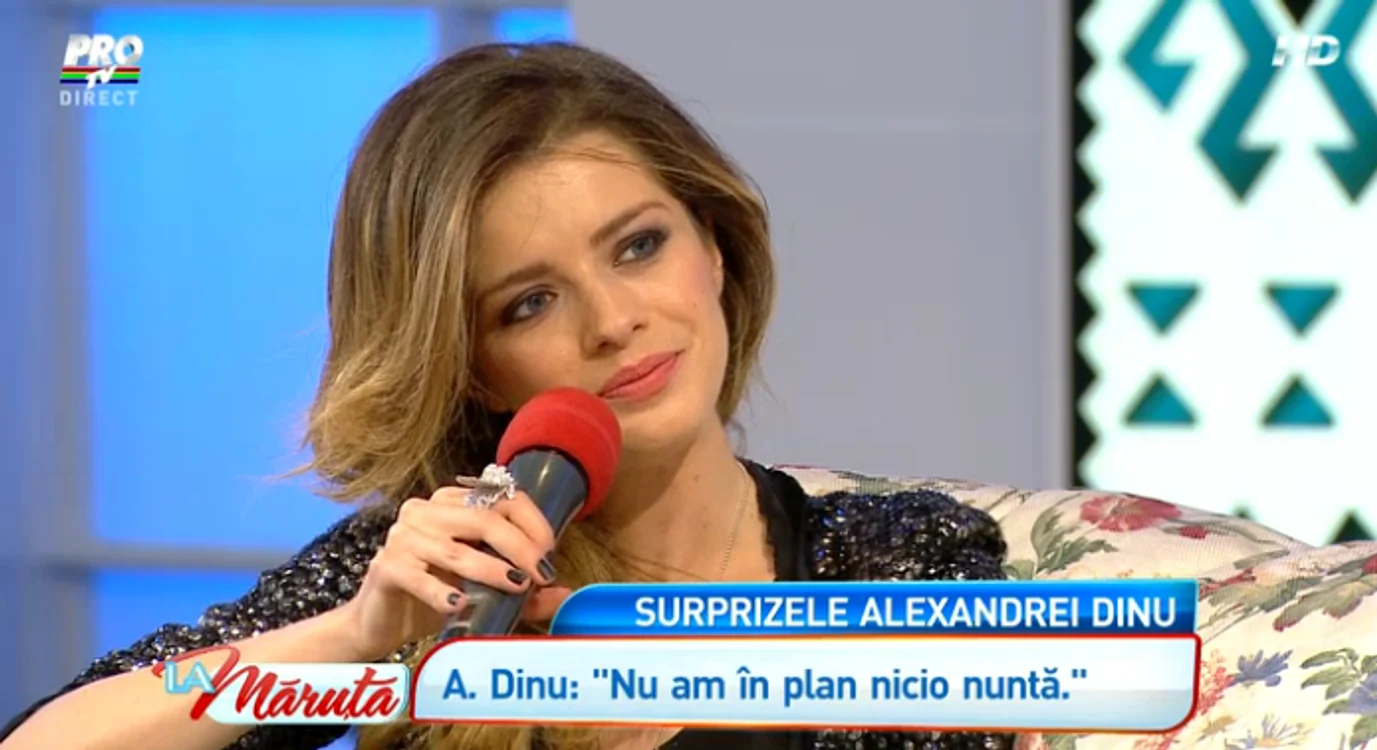 Alexandra Dinu (captură PRO TV)
