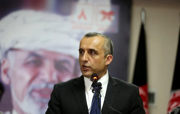 Prim-vicepreşedintele afgan Amrullah Saleh FOTO EPA-EFE