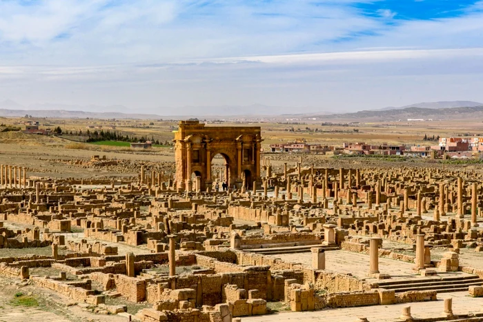 Oraşul antic Timgad FOTO britannica.com