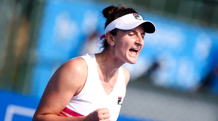 Irina Begu, încântată după un triumf acasă, în fața fanilor români. FOTO: Arhiva Adevărul