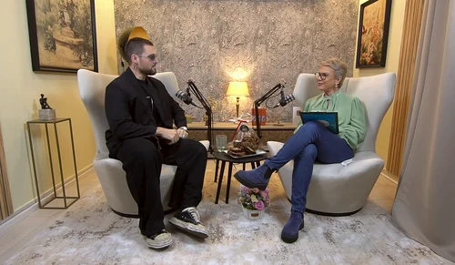 Mario Fresh la podcastul Gând la Gând cu Teo Trandafir. FOTO: captură de ecran