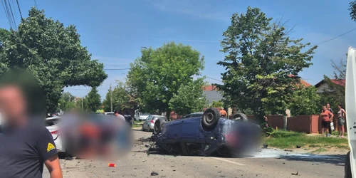 accident iesire bals, trei masini, minor 12 ani resuscitat foto martor (1) jpeg