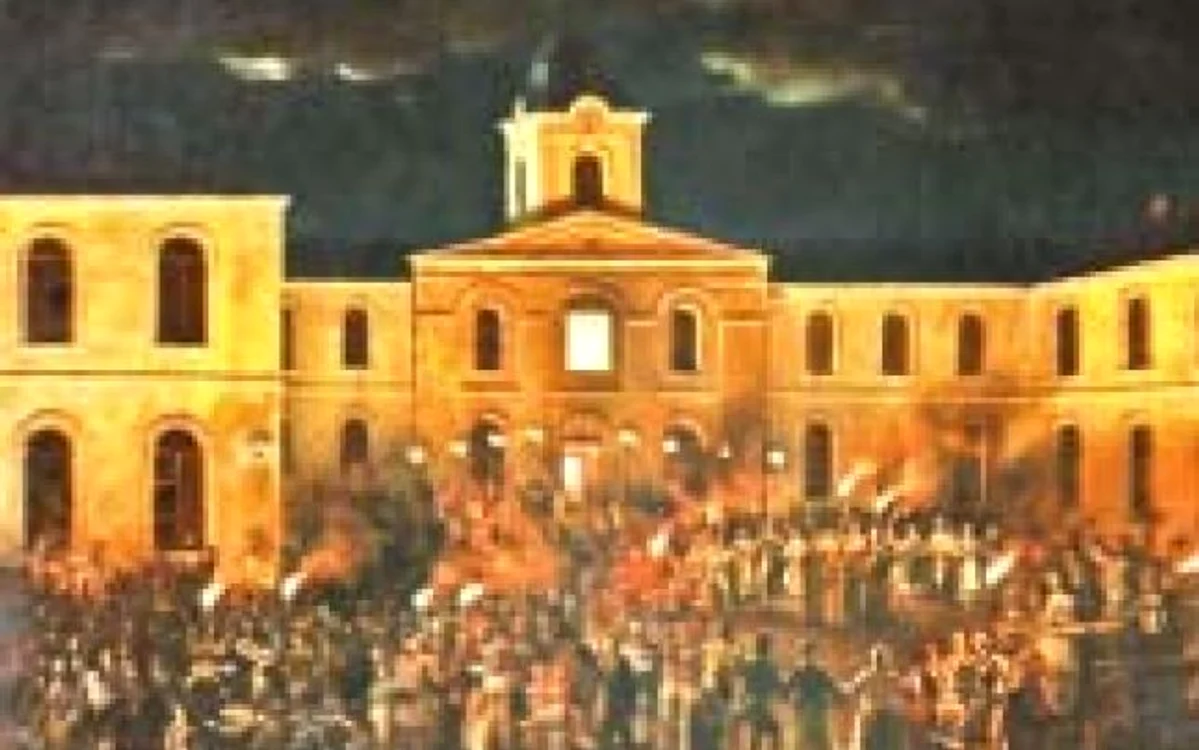 „Hora Unirii la Craiova”, tablou pictat de Theodor Aman în 1857