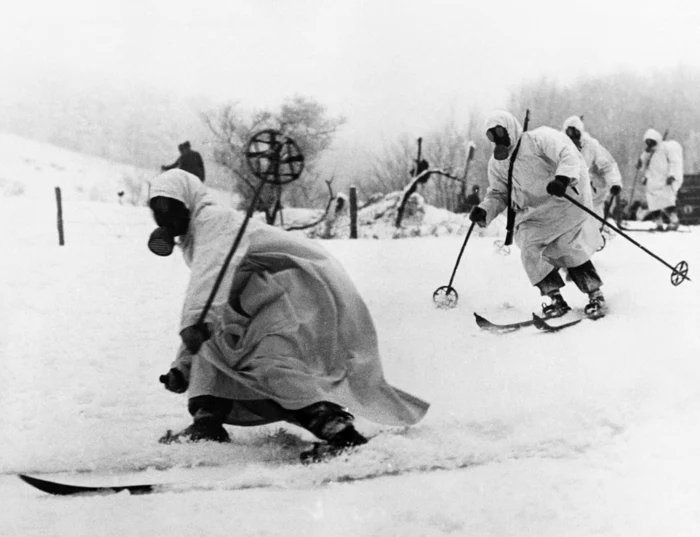 Război pe schiuri în Finlanda. FOTO: Getty Images