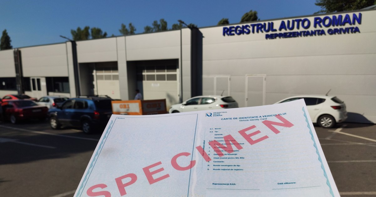 Mașinile aduse din afara UE au nevoie de omologarea individuală pentru eliberarea cărții de identitate a vehiculului