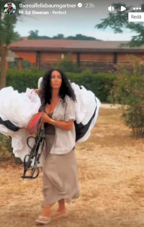 Așa a surprins-o Felix pe Mihaela cu doar câteva clipe înainte de moarte / foto: Instagram 