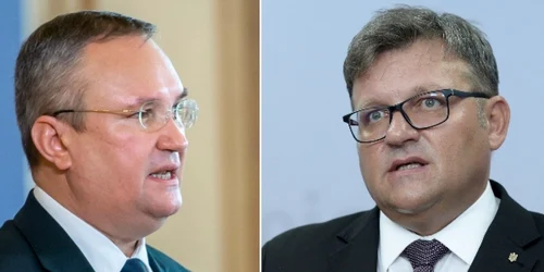 Colaj articol Nicolae Ciuca Marius Budai FOTO EPA-EFE şi Mediafax