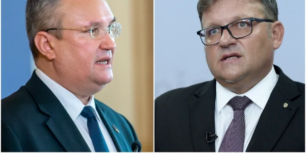 Colaj articol Nicolae Ciuca Marius Budai  FOTO EPA-EFE şi Mediafax