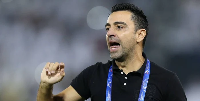 Xavi a anunțat că pleacă de la Barcelona dacă nu câștigă un trofeu. Foto EPA EFE 