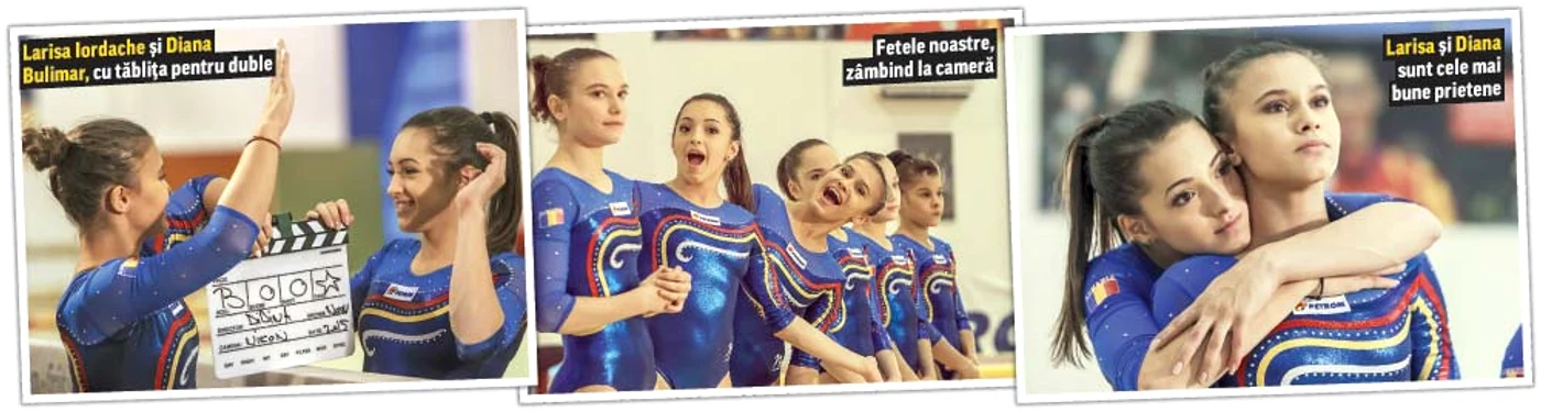Componentele lotului feminin au fost protagonistele unei şedinţe foto inedite