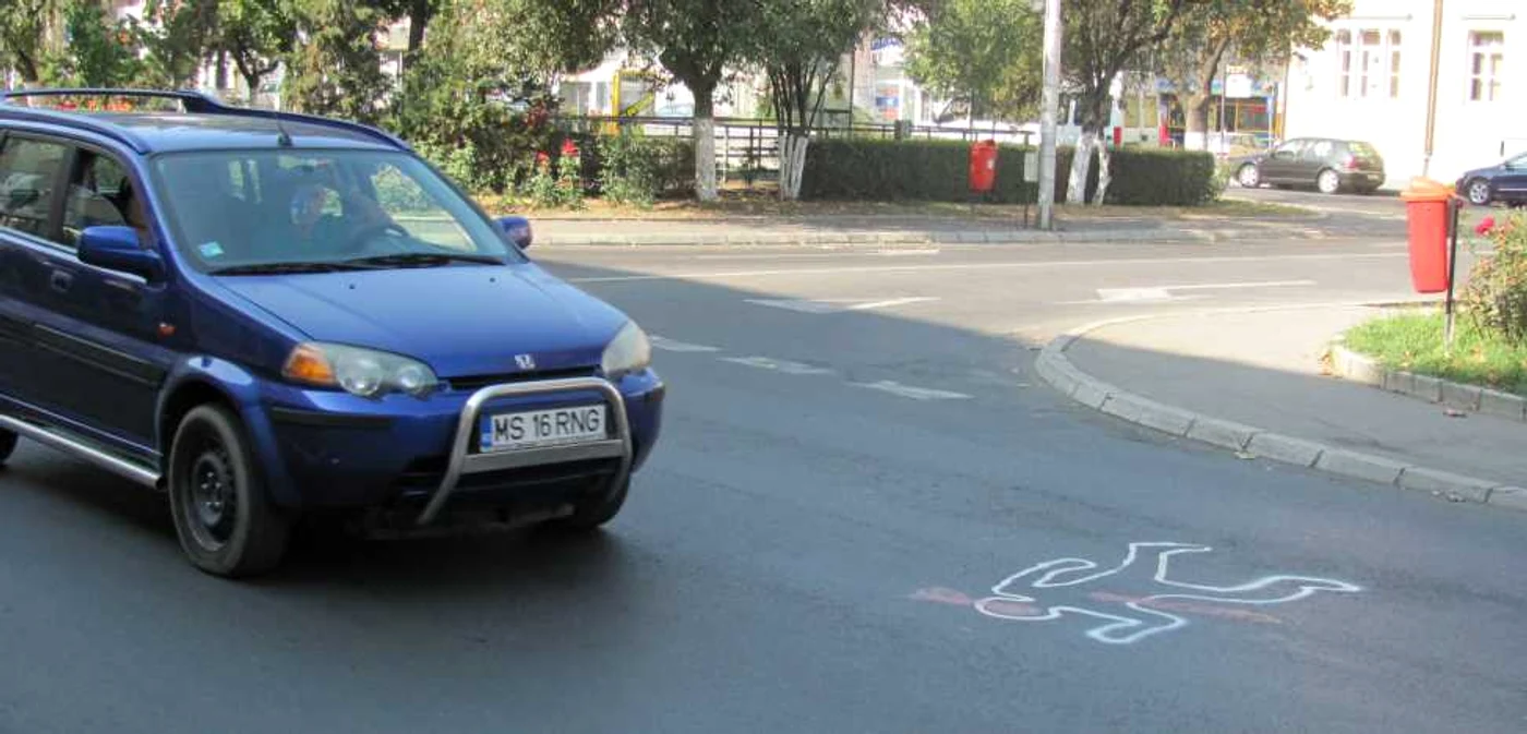 Desenele sinistre „decorează” 22 de intersecţii periculoase din oraş