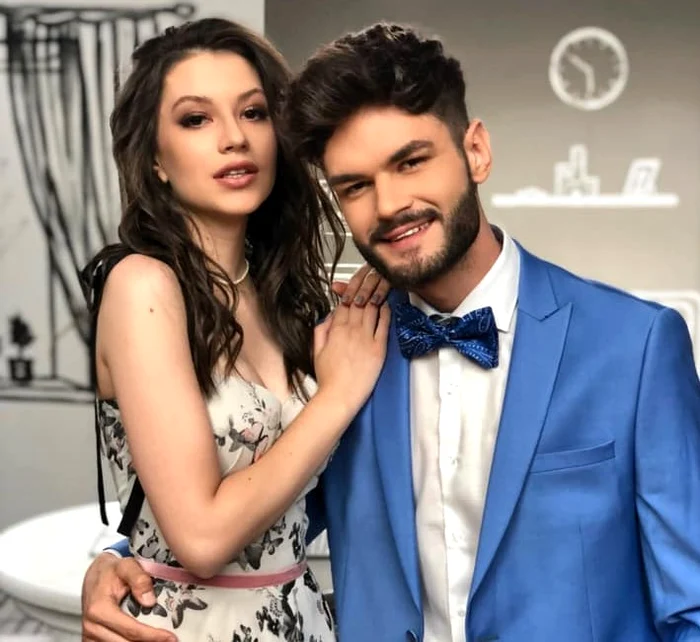 Cleopatra Stratan (17 ani) se iubește cu solistul Edward Sanda (22 de ani)foto: arhivă personală
