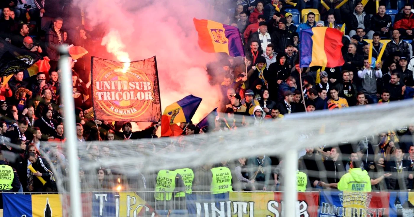 Suporteri ai României FOTO Sportpictures.eu