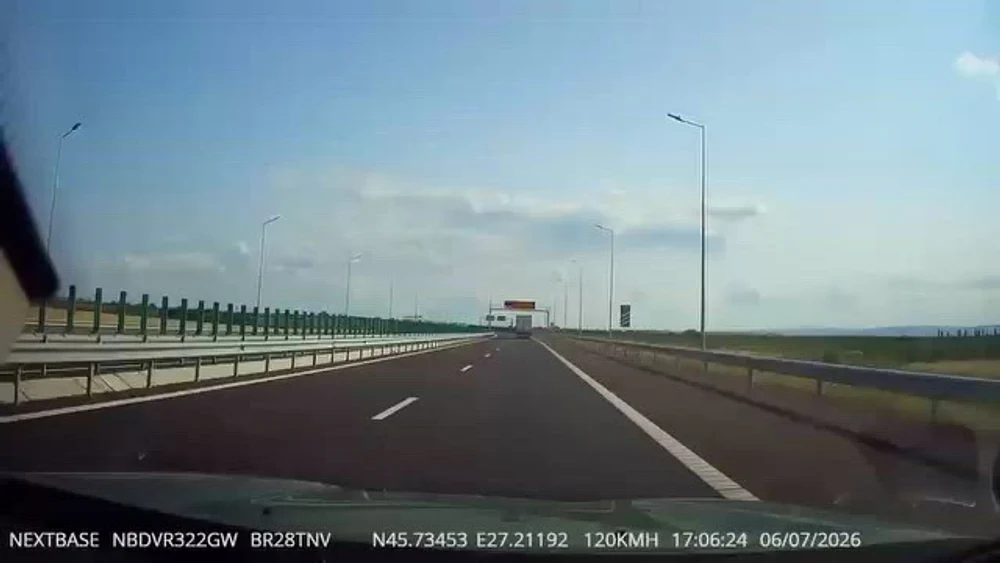 Șofer de 77 de ani, prins după ce a circulat pe contrasens pe Autostrada A7. Câte zile rămâne fără permis