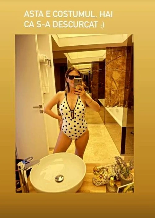 Adela Popescu a plecat la mare cu toată familiaFoto: Arhivă personală