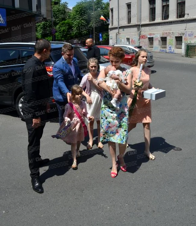 Pavel Bartos, în ziua botezului micuței Sofia