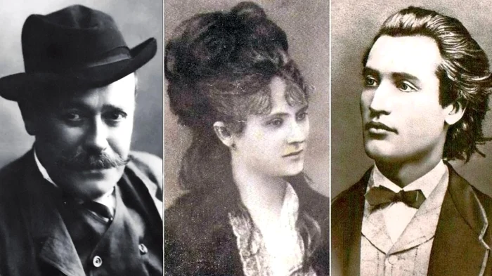 Caragiale, provocat la duel de Eminescu / foto: colaj arhiva Click!