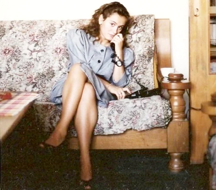 Andreea Esca a reușit să-și păstreze silueta din prima tinerețe. Această imagine este de la începutul carierei sale în PRO TV