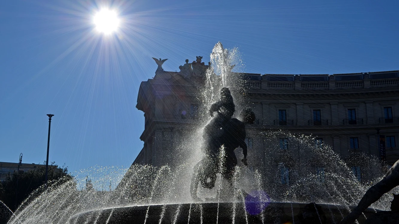 Fântâna istorică Naiadi, din Piazza della Repubblica, Roma Foto: Pixabay