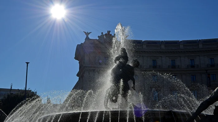 Fântâna istorică Naiadi, din Piazza della Repubblica, Roma Foto: Pixabay