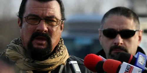 Steven Seagal adoptie caine uzunu FOTO Dorin Constanda