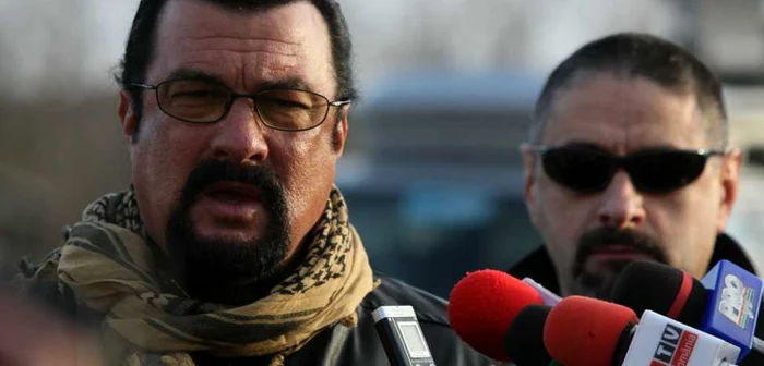 Steven Seagal îl simpatizează pe Vladimir Putin, motiv pentru care nu va putea cânta la un festival de blues din Estonia FOTO Dorin Constanda